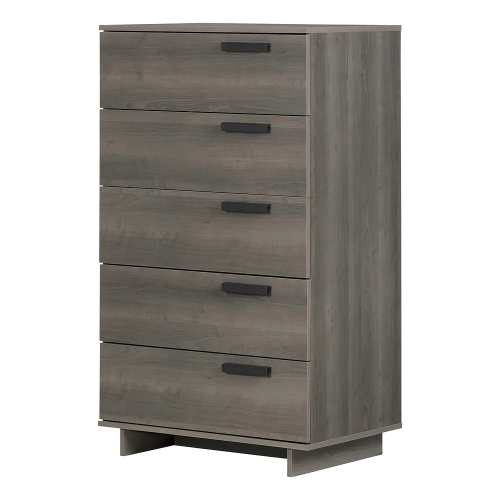 5-Drawer Chest - Cavalleri Gray Maple