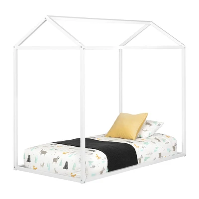 Sweedi House Bed for Twin Bed - White