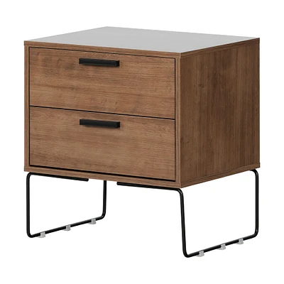 Table de Nuit - Slendel Bois Foncé