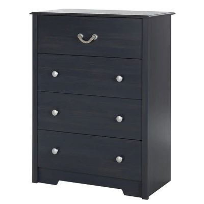 Navali 4-Drawer Chest - Blueberry