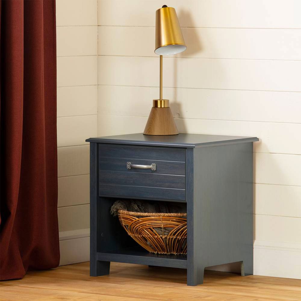 Nightstand Asten - Blueberry