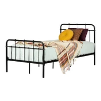 Metal Complete Bed - Versa Pure Black