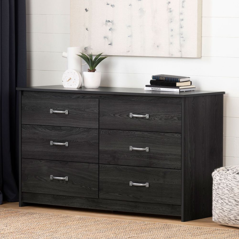 6-Drawer Double Dresser