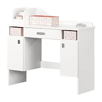 Tiara Makeup Desk - Pure White