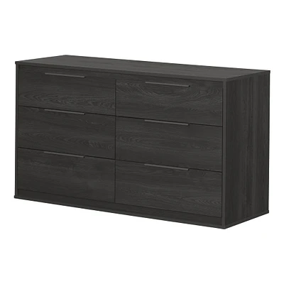 6-Drawer Double Dresser