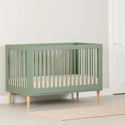Baby Crib with Adjustable Height