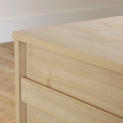 1-Drawer Nightstand - August Bleached Oak