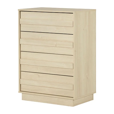 4-Drawer Chest - August Bleached Oak