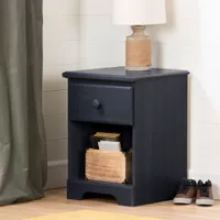 Summer Breeze 1-Drawer Nightstand - Blueberry