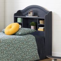 Headboard Twin With Storage Summer Breeze - Blueberry