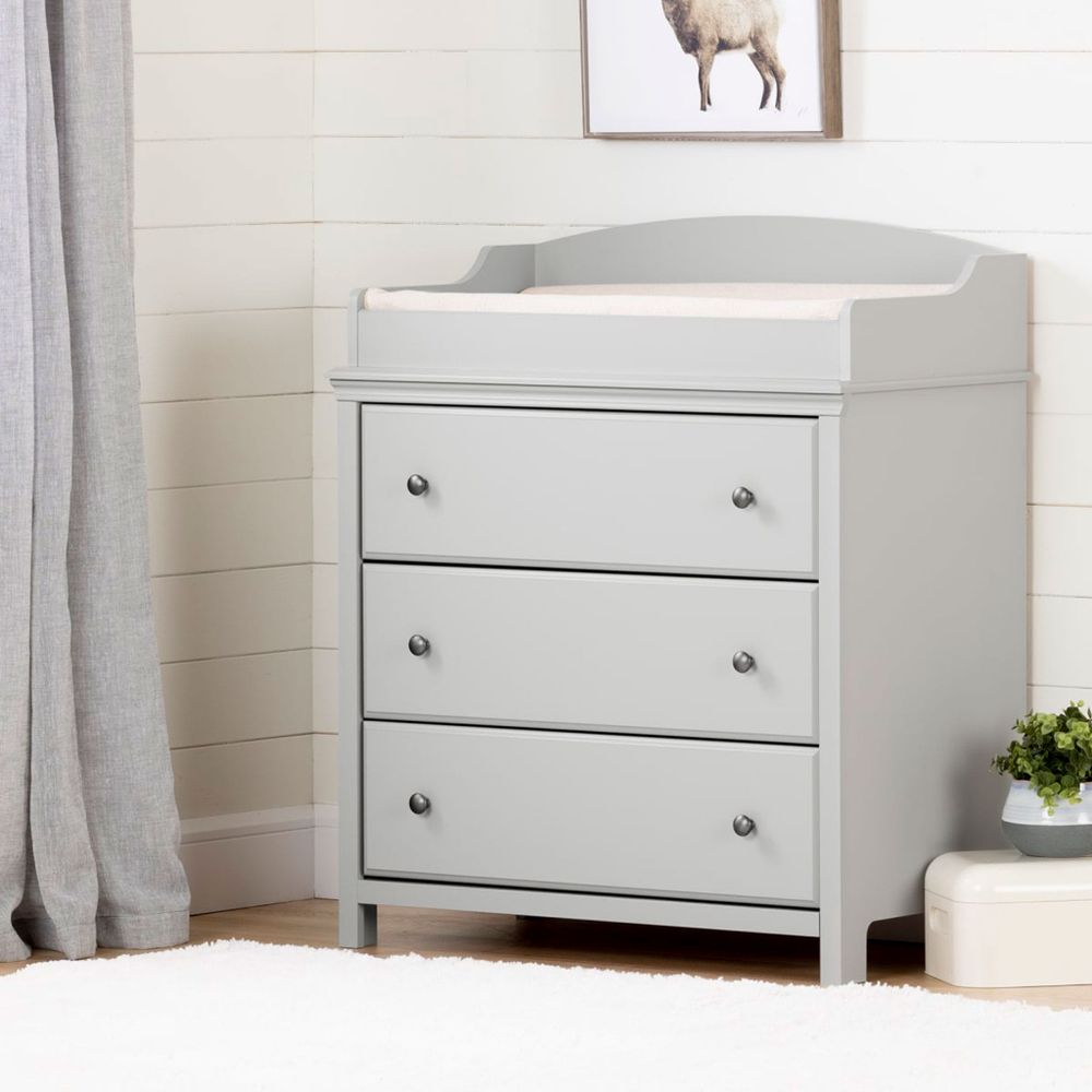 Changing Table Cotton Candy - Soft Gray