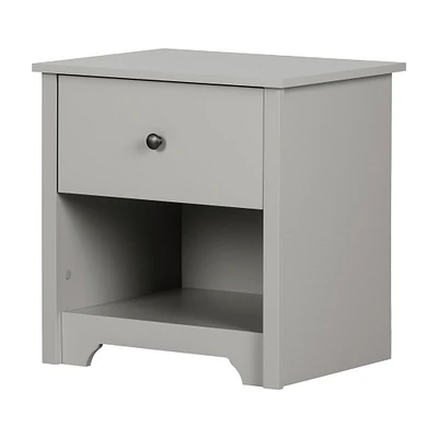 1-Drawer Nightstand - Vito Soft Gray