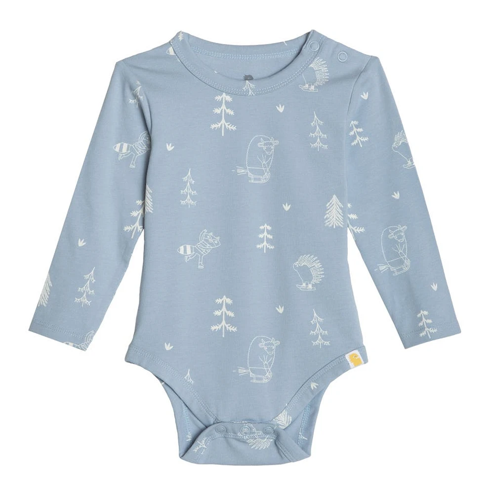 Winter Sports Long Sleeves Bodysuit 0-24m