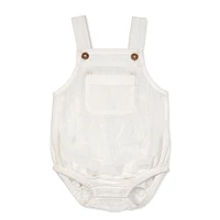 Elastic Back Romper 0-24m