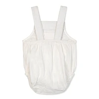 Elastic Back Romper 0-24m