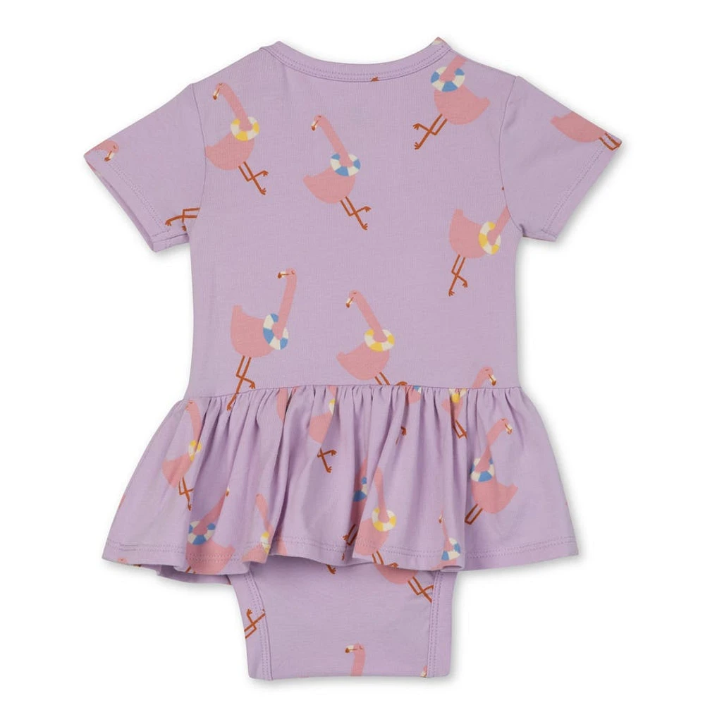 Flamingo Dress 0-24m