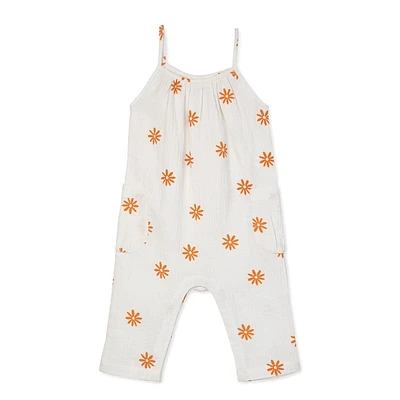 Flower Romper 0-24m