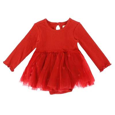 Rib Tutu Dress 0-12m