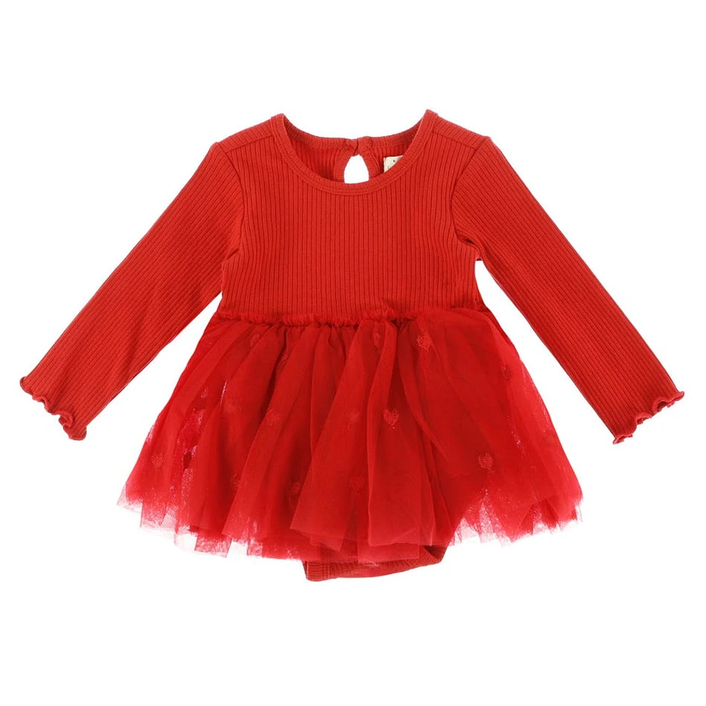 Rib Tutu Dress 0-12m