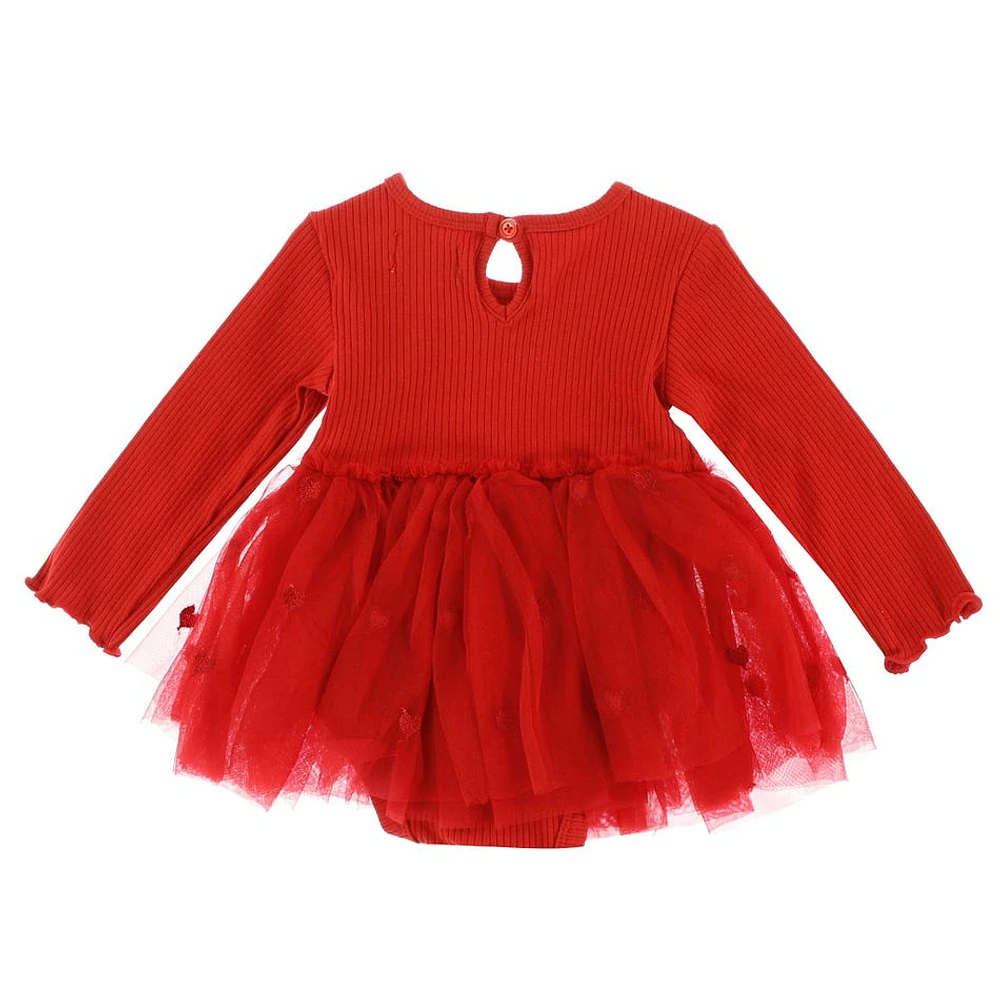 Rib Tutu Dress 0-12m