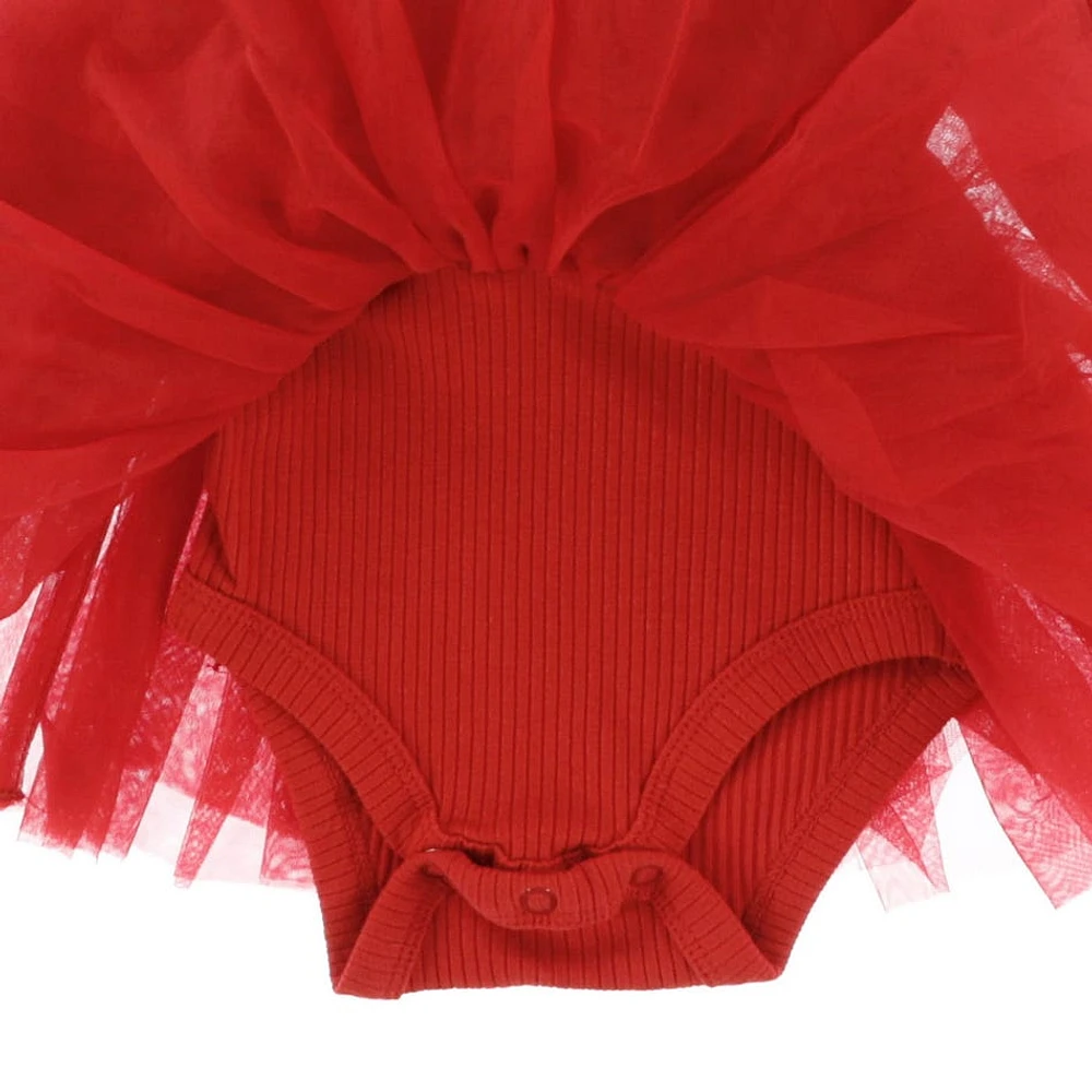 Rib Tutu Dress 0-12m