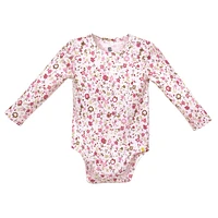 Orchid Bouquet Long Sleeves Bodysuit 0-24m