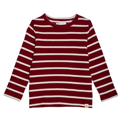 T-Shirt Rayé Rouge 2-6ans