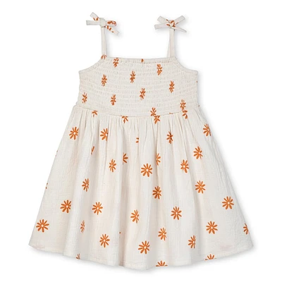 Robe Nid d'Abeille Boho 2-6ans