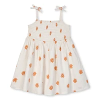 Robe Nid d'Abeille Boho 2-6ans