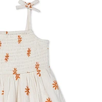 Robe Nid d'Abeille Boho 2-6ans