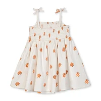 Robe Nid d'Abeille Boho 2-6ans