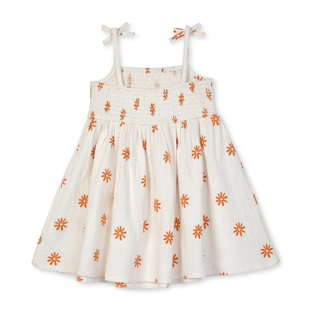 Robe Nid d'Abeille Boho 2-6ans