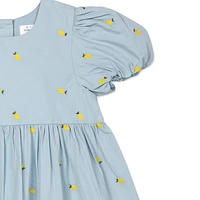 Lemons Dress 2-6y