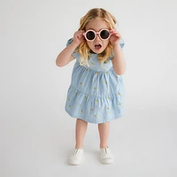 Lemons Dress 2-6y