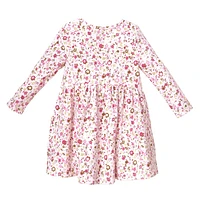 Orchid Bouquet Fleece Dress