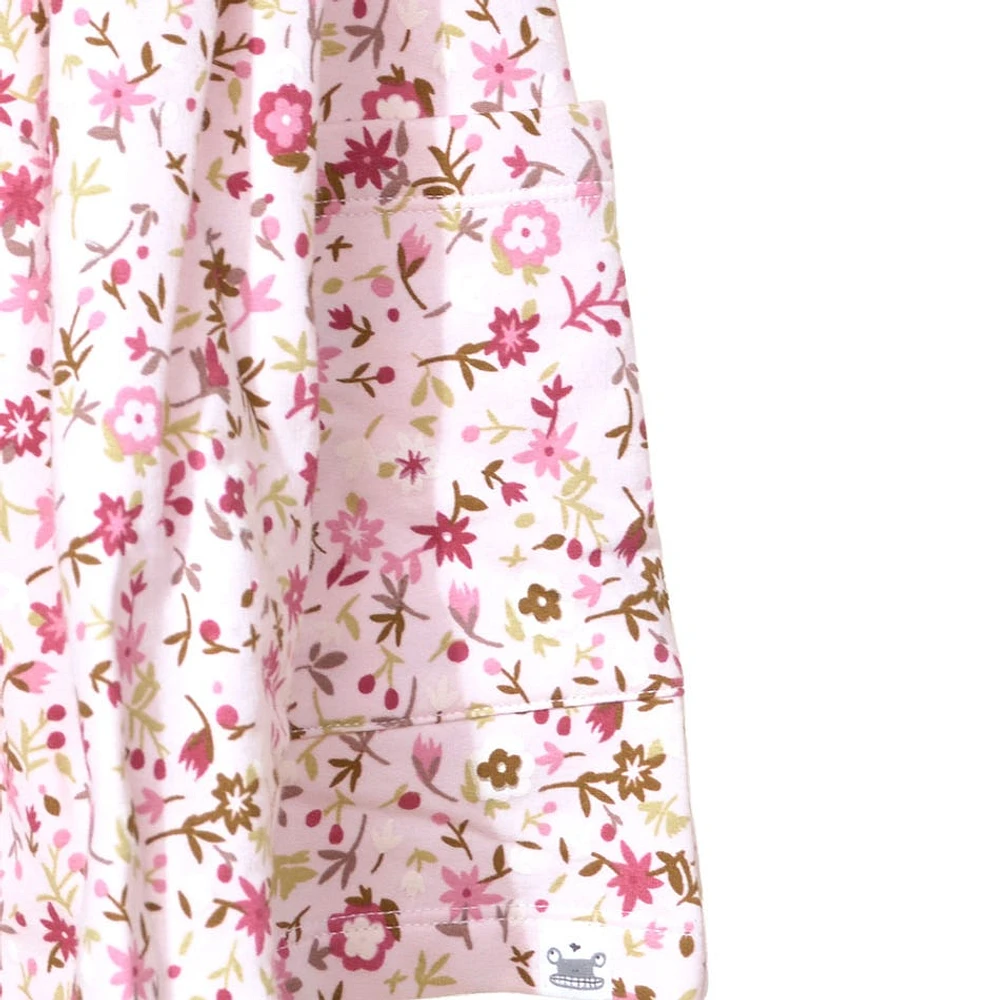 Orchid Bouquet Fleece Dress