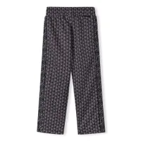 Peace Print Black Pants 3-11y