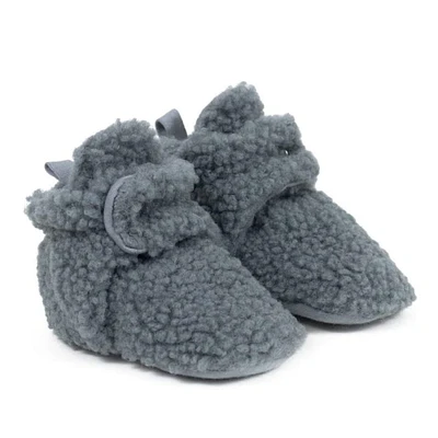 Sherpa Snap Booties 0-12m