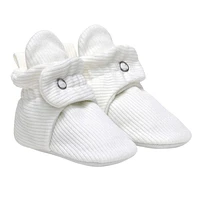 Ivory Dane Snap Booties 0-18m