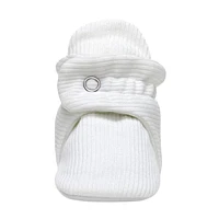 Ivory Dane Snap Booties 0-18m