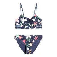 Vacay For Life Crop Bikini 8-14y