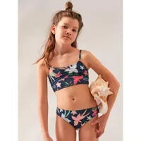 Vacay For Life Crop Bikini 8-14y