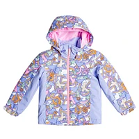 Manteau Snowy Tale Lilas 2-7ans