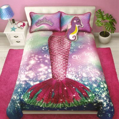 Double/Queen Quilt - Mermaid