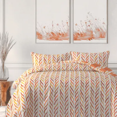 Twin Comforter - CO Wavy Chevron