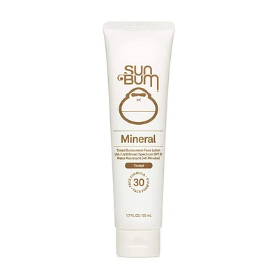 Crème Solaire Minérale Teintée pour le Visage FPS 30