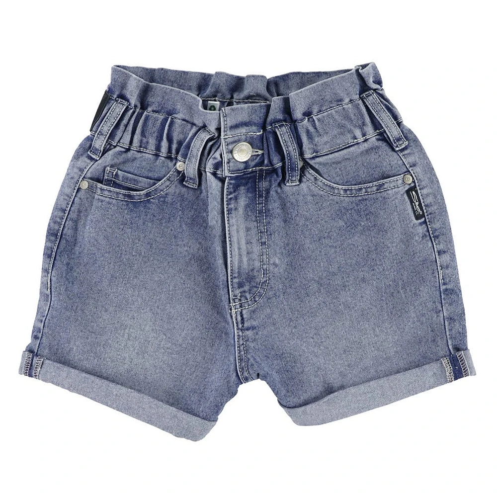Short Denim Lacy 7-16ans