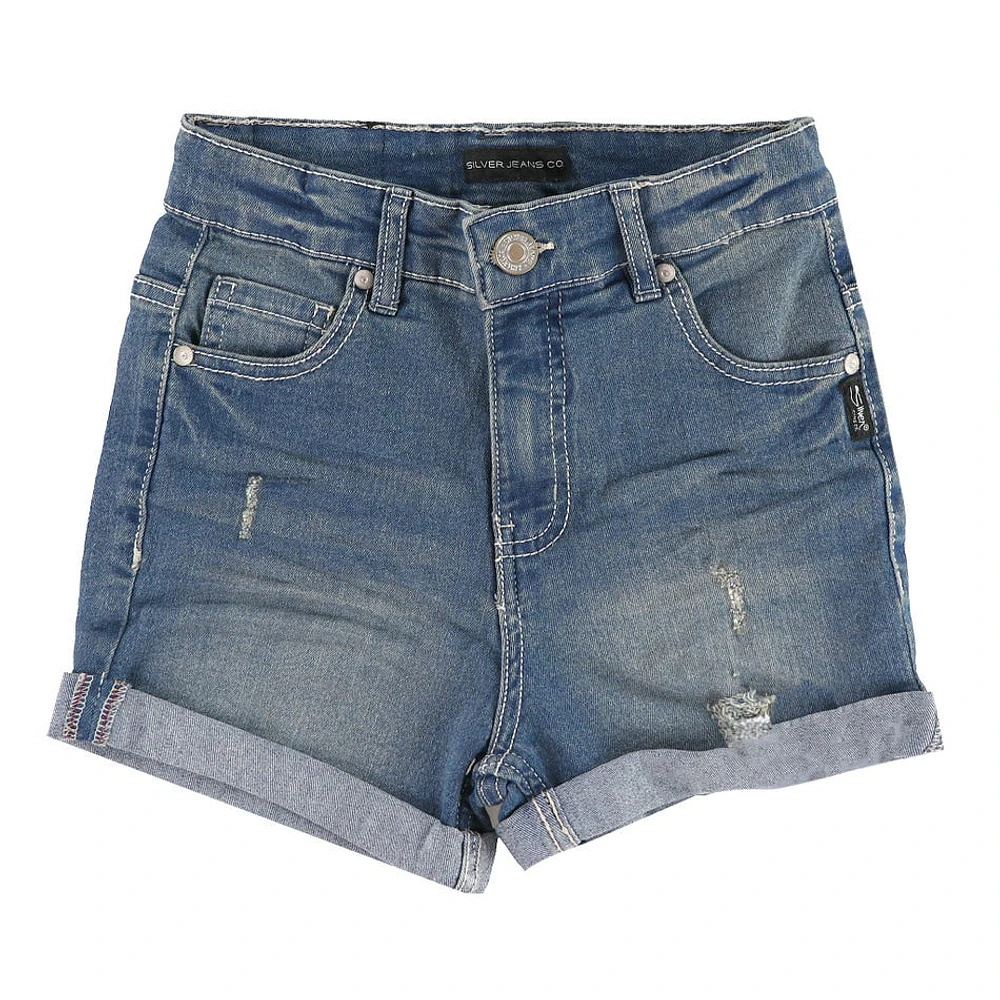 Short Denim Lacy 7-16ans