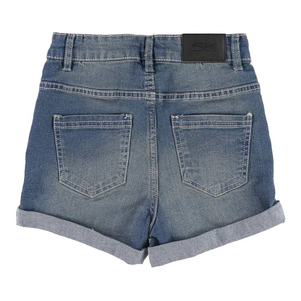 Lacy Denim Shorts 7-16y