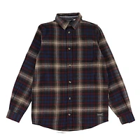 Flannel Plaid Shirt 8-16y